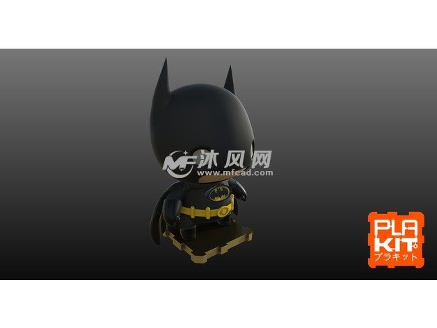 蝙蝠侠打印实物