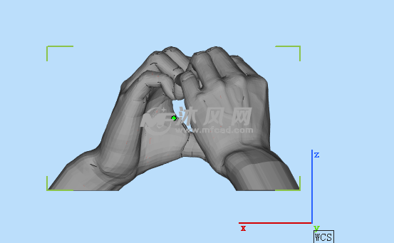 爱心手势3D造型