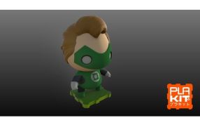 绿灯侠打印实物