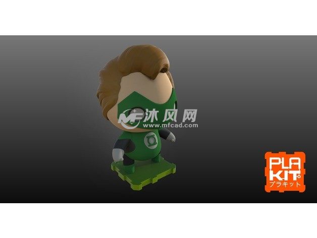 绿灯侠打印实物