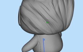 绿灯侠三维造型