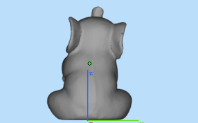 大象背面设计图