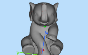 大象模型主视图