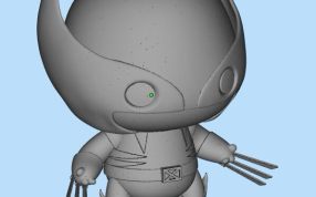 金刚狼三维模型