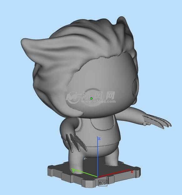 金刚狼三位模型