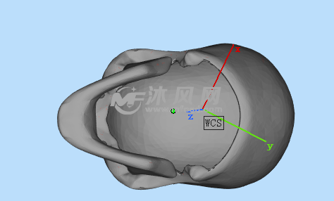 面具底部结构放大图