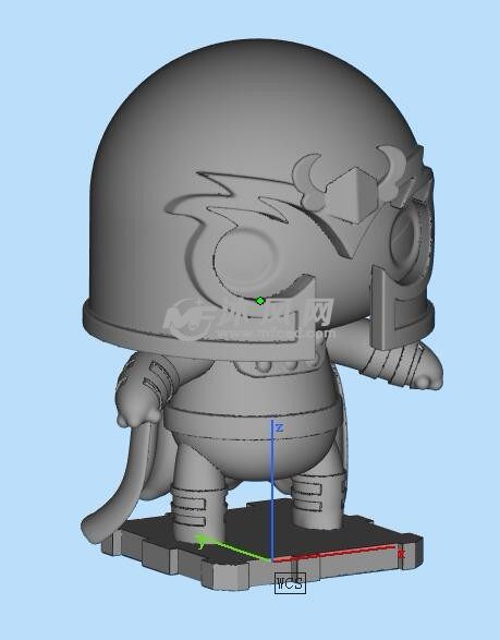 万磁王三维模型