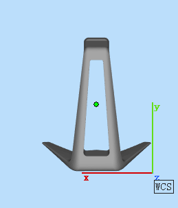 耳机支架俯视图