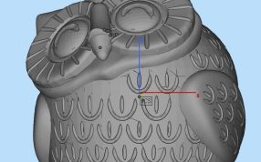猫头鹰玩具模型