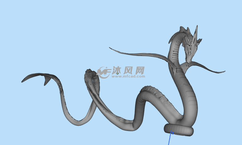 海蛇模型整体图