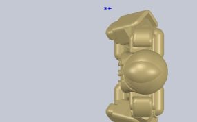 关节机器人上视图