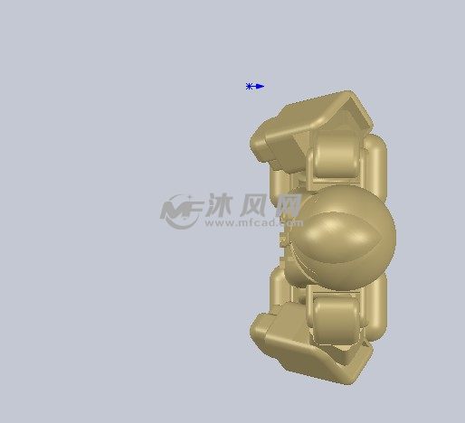 关节机器人上视图