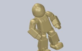 关节机器人侧视图