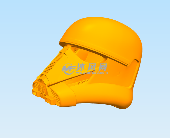 防毒面具整体图