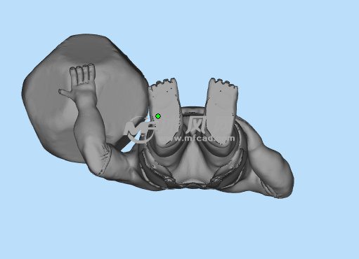 巨石投手三维设计参考图