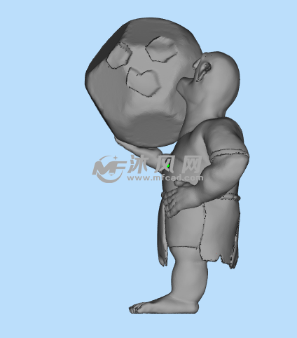 巨石投手3D打印图