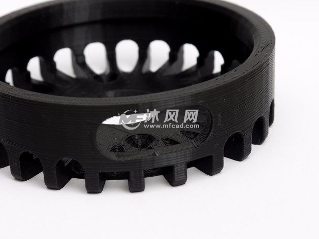 亚马逊Echo Dot音响架数据线一侧局部图