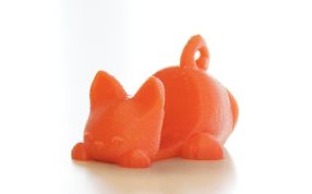 钥匙链手机支架-小猫