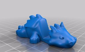 钥匙链手机支架-小龙