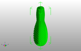 优质旋转花瓶-两段
