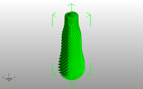 优质旋转花瓶-三段缓