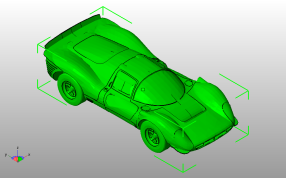 法拉利330 P4整车斜视图