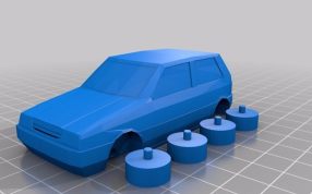 菲亚特UNO-模型图