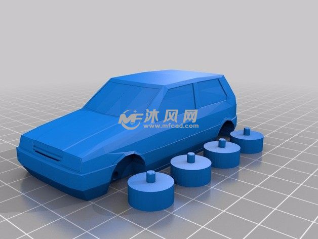 菲亚特UNO-模型图