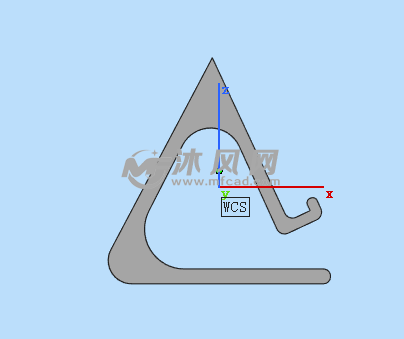 手机支架侧面结构图