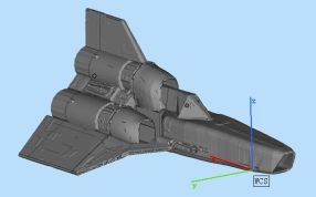 宇宙飞船三维模型