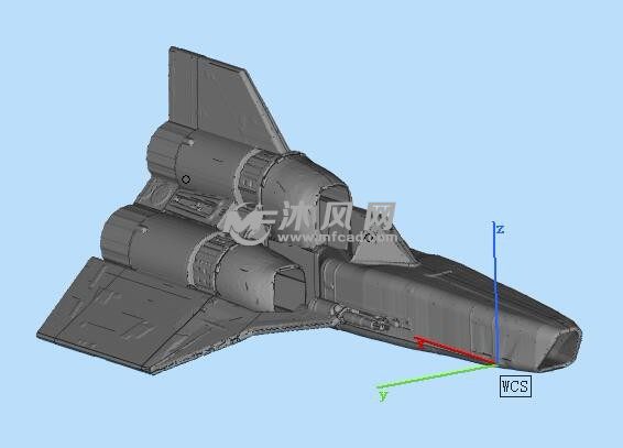 宇宙飞船三维模型