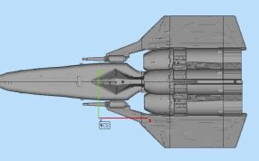 飞行器三维设计