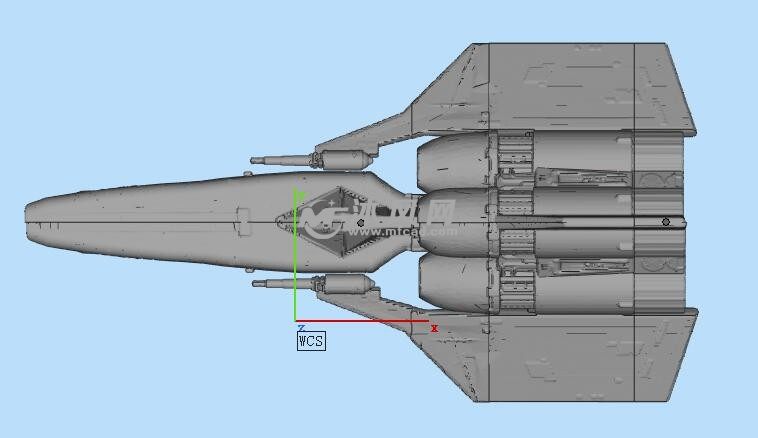 飞行器三维设计