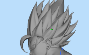 孙悟空头像三维模型