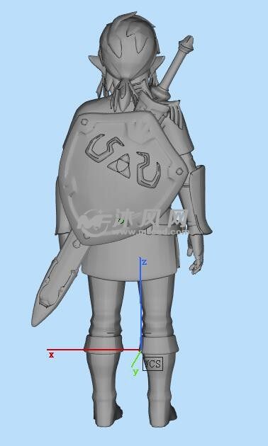 林克3D打印模型