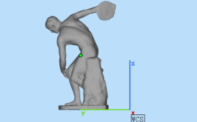 掷铁饼者三维模型