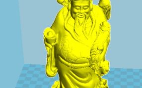 财神3D打印模型