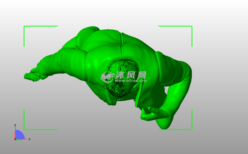 复活漫画人物俯视图