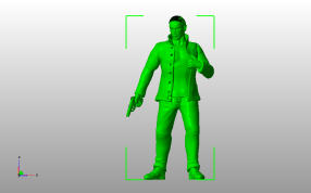 复活漫画人物主视图