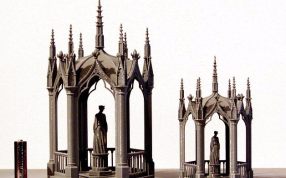 哥特式小亭子效果图