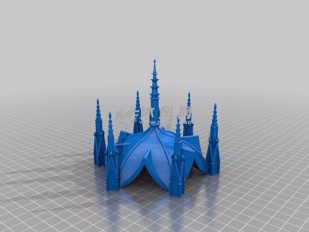 哥特式小亭子盖子