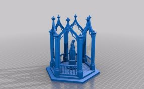 哥特式小亭子亭身