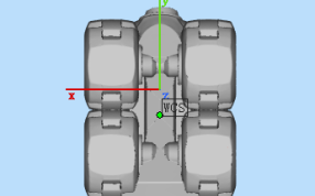 水泥搅拌车轮胎图