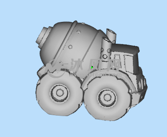 水泥搅拌车设计图
