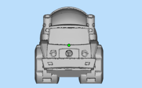 水泥搅拌车三维模型