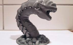 蠕虫怪兽打印实物