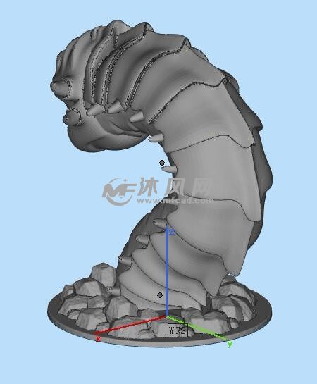 影视怪物三维设计