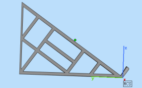 实用笔记本支架三维设计