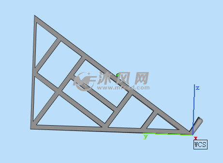 实用笔记本支架三维设计