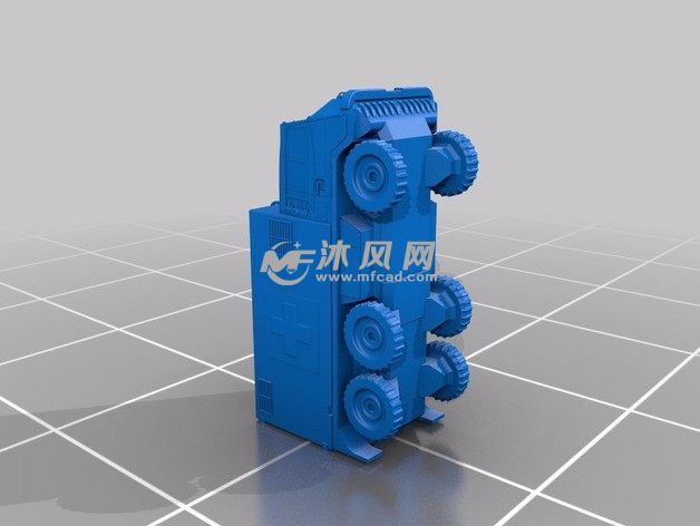 军用卡车带车厢